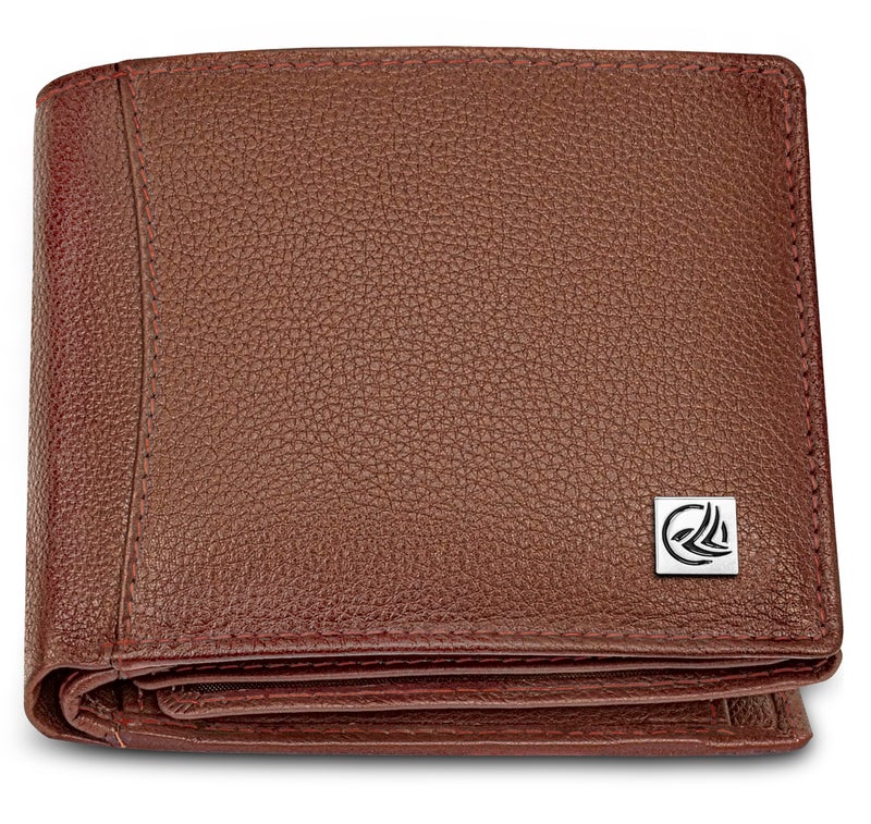 ANTONIO VALERIA Octave Rust Leather Wallet for Men - Image 2