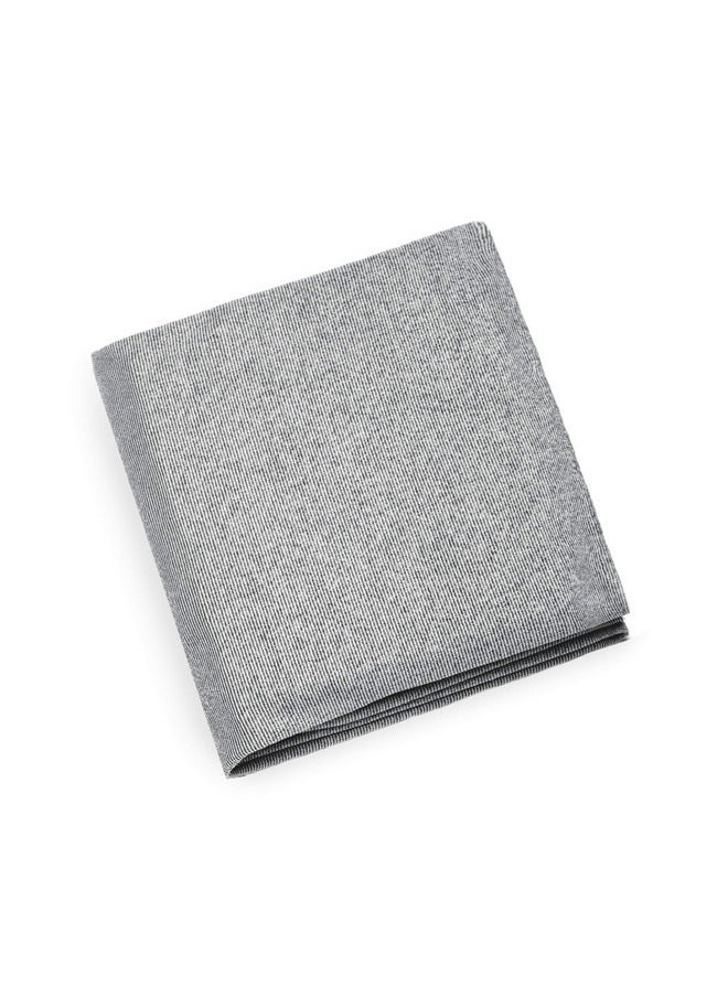 Chicco - Chicco LullaGo Bassinet Sheet - Soft Stripe | Grey - Image 1