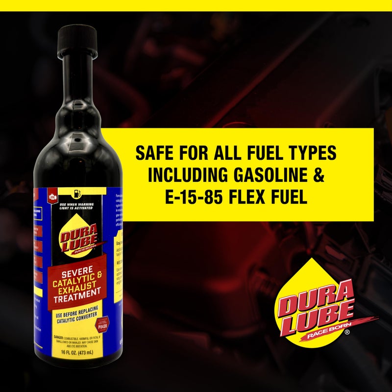 Dura Lube Severe Catalytic and Exhaust Treatment Cleaner Fuel Additive, 16 fl. oz., (PN: HL-402409 PDQ3) - Image 5