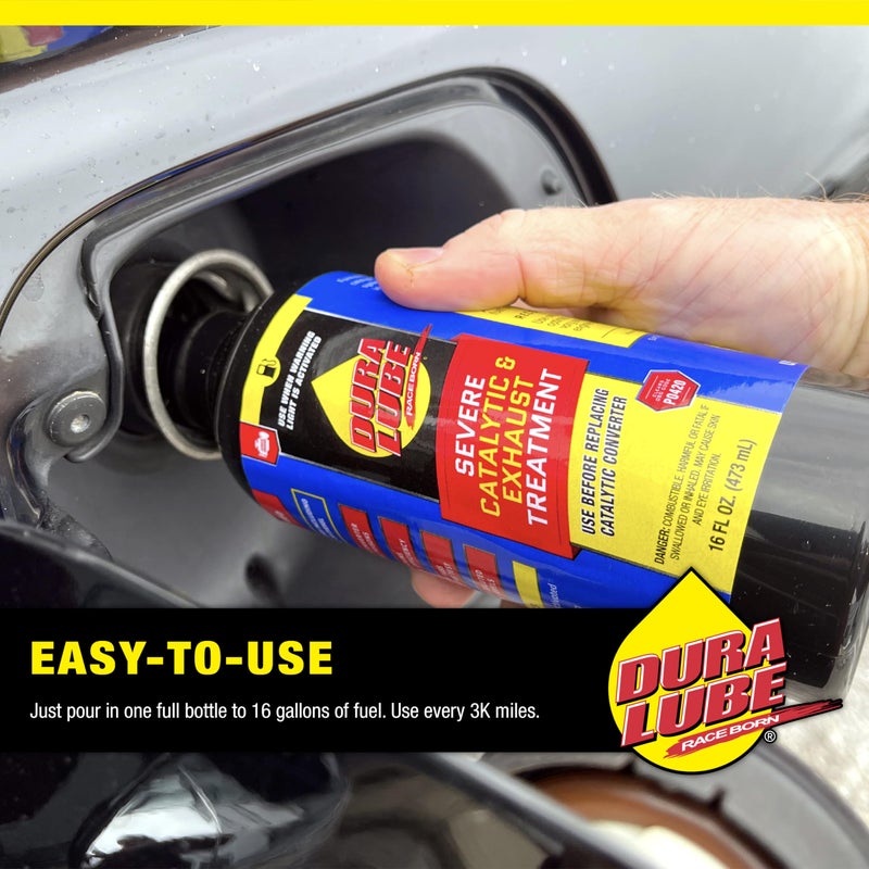 Dura Lube Severe Catalytic and Exhaust Treatment Cleaner Fuel Additive, 16 fl. oz., (PN: HL-402409 PDQ3) - Image 4