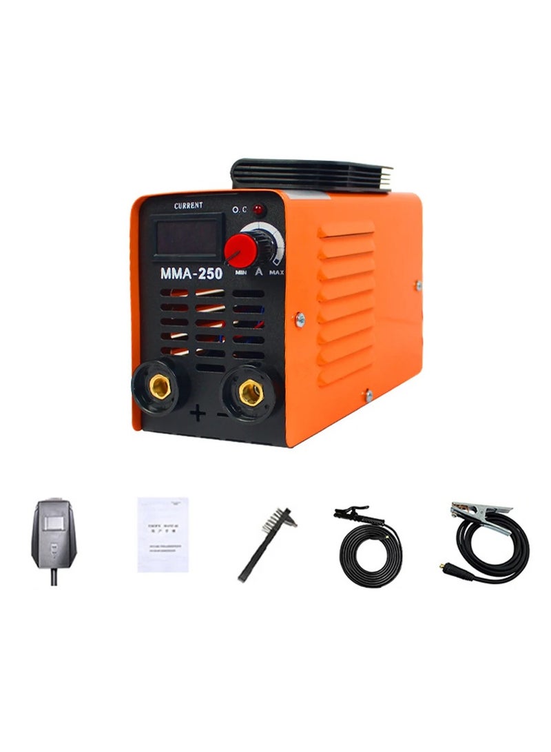 MMA-250 Portable Welding Machine Inverter Arc Electric Welder Current Adjustable Compact Welding Machine With Tools Storage Box - Image 1