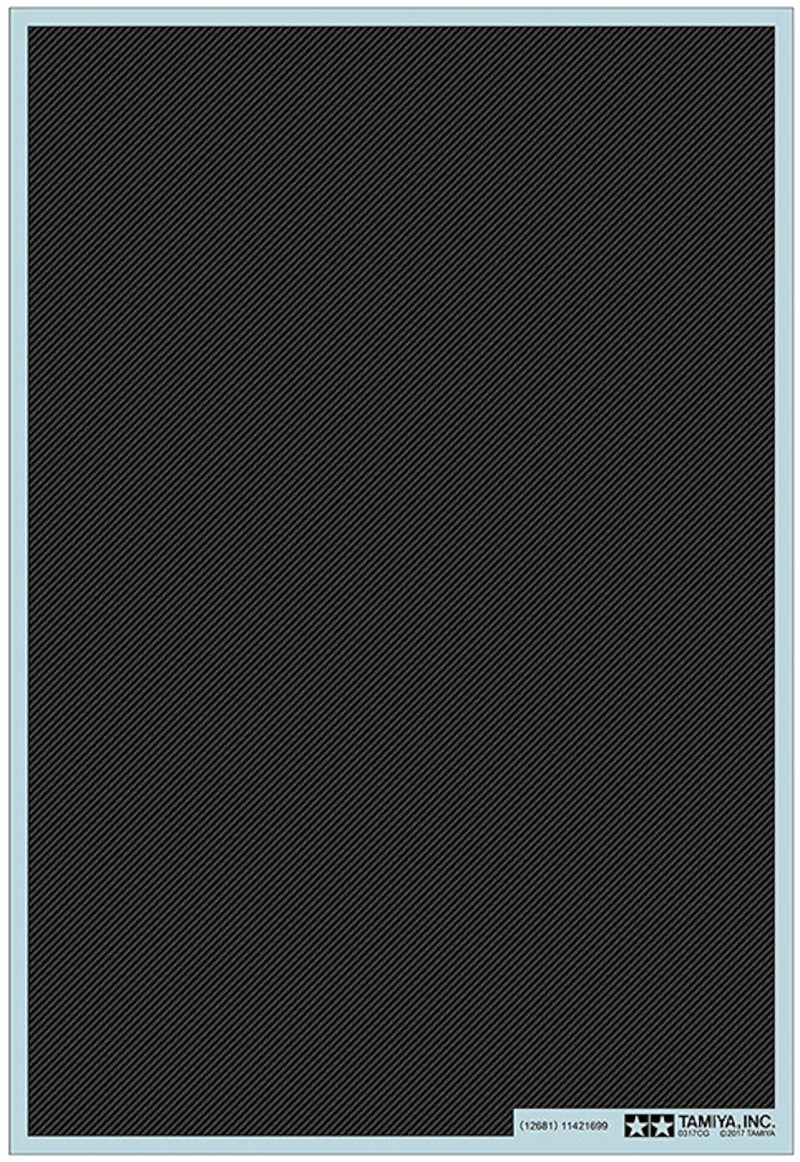 Tamiya 12681 – 1:6/1:12/1:24 Carbon Decorative Twill/fine, Model Building, Crafts, Hobbies, Gluing, Accessories, Spare Part - Image 4