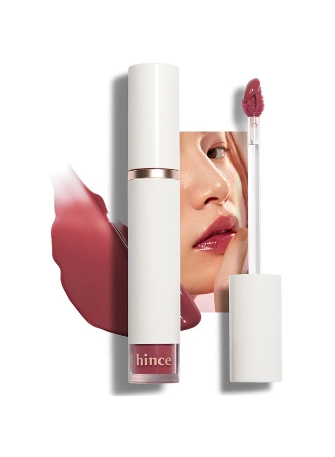 HINCE Mood Enhancer Water Liquid Glow - Non-Sticky & Waterproof Lip Stain for Women - Long Wearing Lip Gloss for Natural and Glass Glow - Moisturizing Liquid Makeup, 0.16 fl.oz. (REFINED) - Image 1