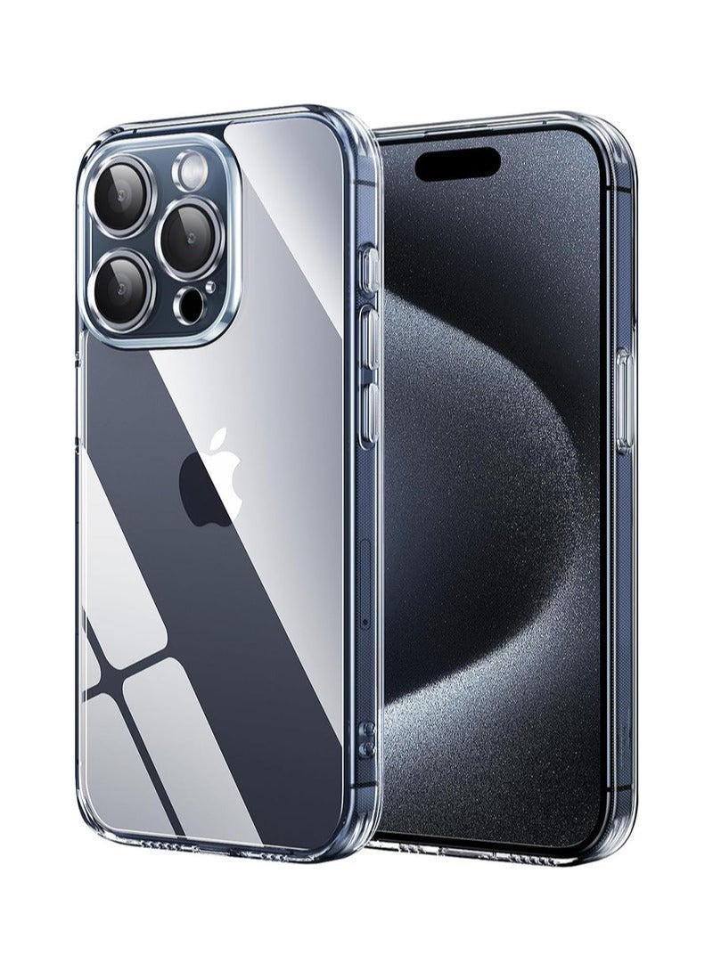 urbbking Urbbking iPhone 15 Pro Case Clear 6 Back Cover Transparent Slim Crystal Case 6.1 inch Z371ECFB3E3D449D6C99AZ