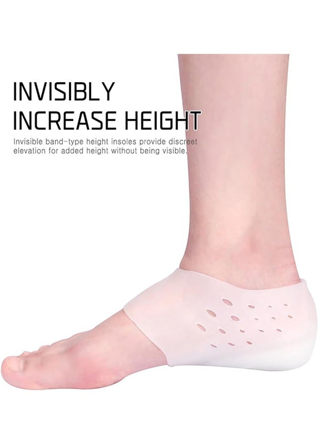 2pairs Plantar Fasciitis Socks With Arch Support Heel Bandage Heel Protection Cushion for Plantar Fasciitis and Heel Pain Relief - Image 2