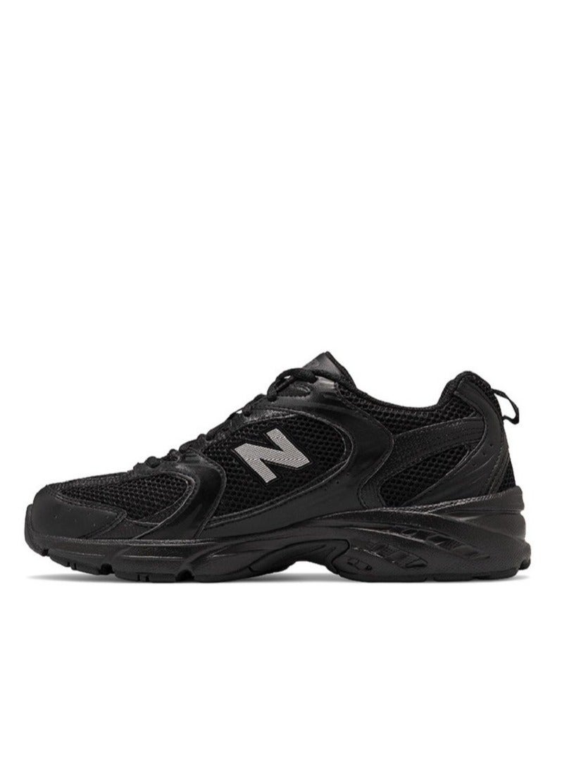New Balance 530 Casual Sneakers Pure Black For Men/Women/Students  - Image 1