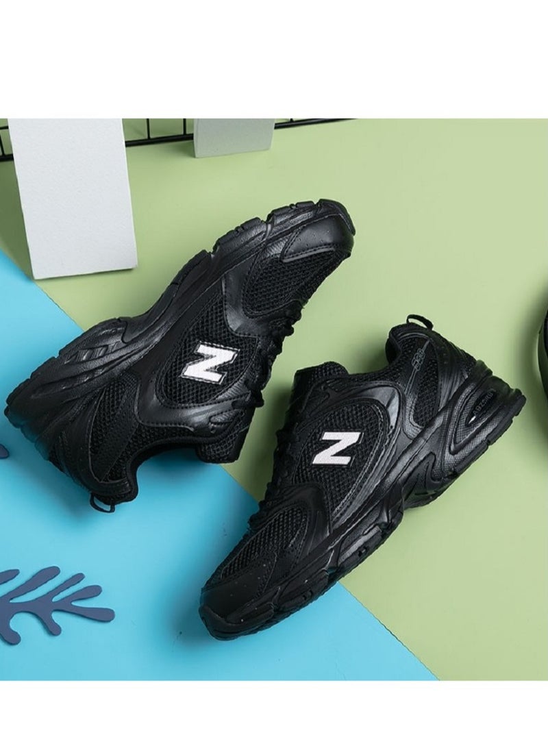 New Balance 530 Casual Sneakers Pure Black For Men/Women/Students  - Image 4