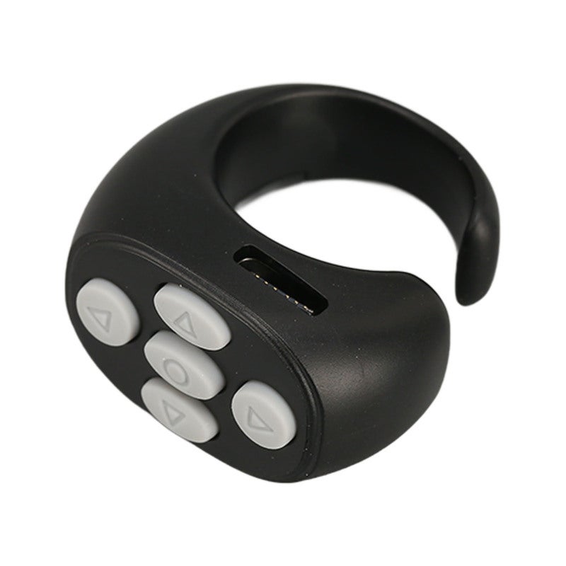 Smart Ring Controller Pink Premium ABS Material - Long 10M Control Distance Wireless Page Turner for Tiktok Scrolling, E-Book Page Turning & Hands-Free Device Control - Image 1