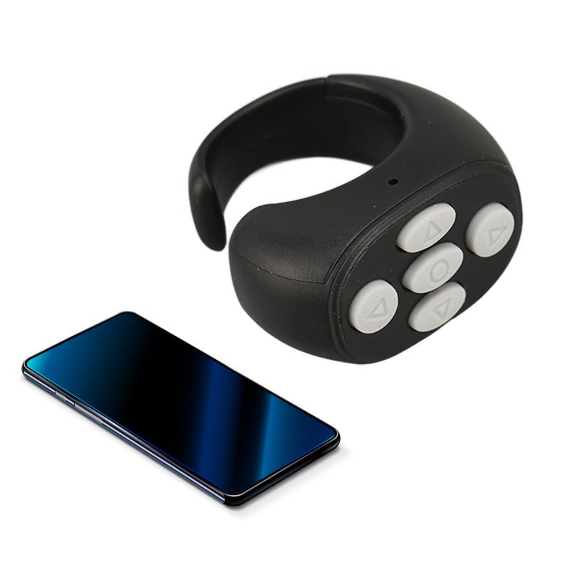 Smart Ring Controller Pink Premium ABS Material - Long 10M Control Distance Wireless Page Turner for Tiktok Scrolling, E-Book Page Turning & Hands-Free Device Control - Image 2