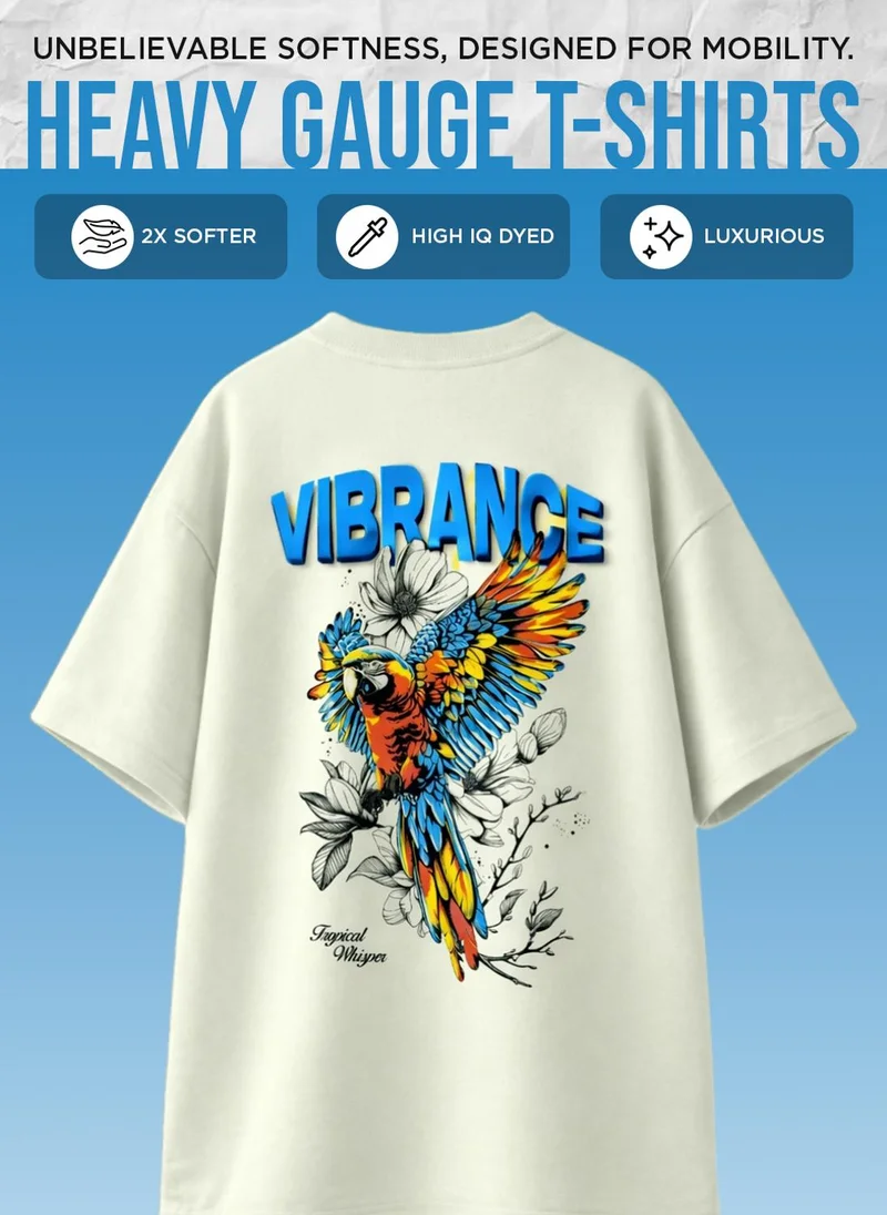 NOBERO  NOBERO Men's Premium Oversized Printed T-Shirt for Men | Best Price UAE