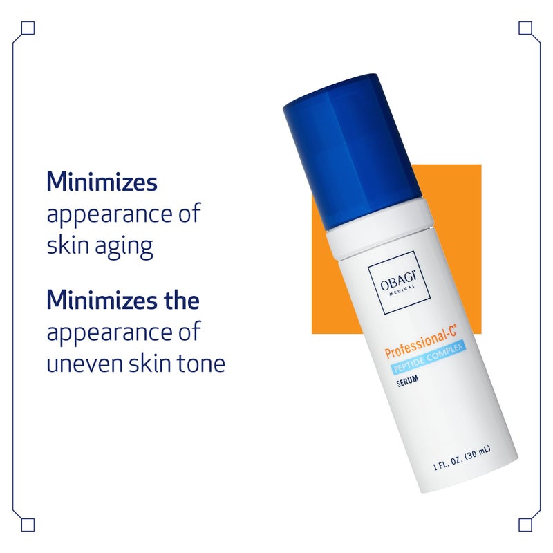 Obagi Medical Obagi Professional-C Peptide Complex Serum â€“ Improves the Appearance of Firmness, Skin Tone & Fine Lines & Wrinkles â€“ 1 oz - Image 3