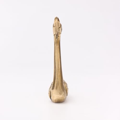 Indian-Shelf 1 Pieces Swan Antique Brass Agarbatti Stand Insense Stick Holder Agarbatti Stick Holder Decorative Pooja Home Décor Housewarming Gift Items - Image 5