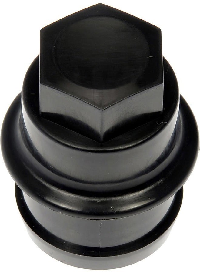 Dorman 611-949 Wheel Fastener Cover Compatible with Select Chevrolet/GMC Models, Black, Pack of 10 - Image 1