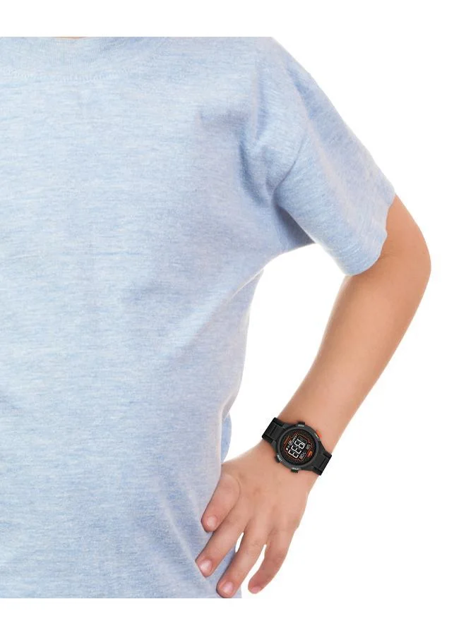 Lacoste Stainless Steel & Black TR90 Quartz Digi Watch