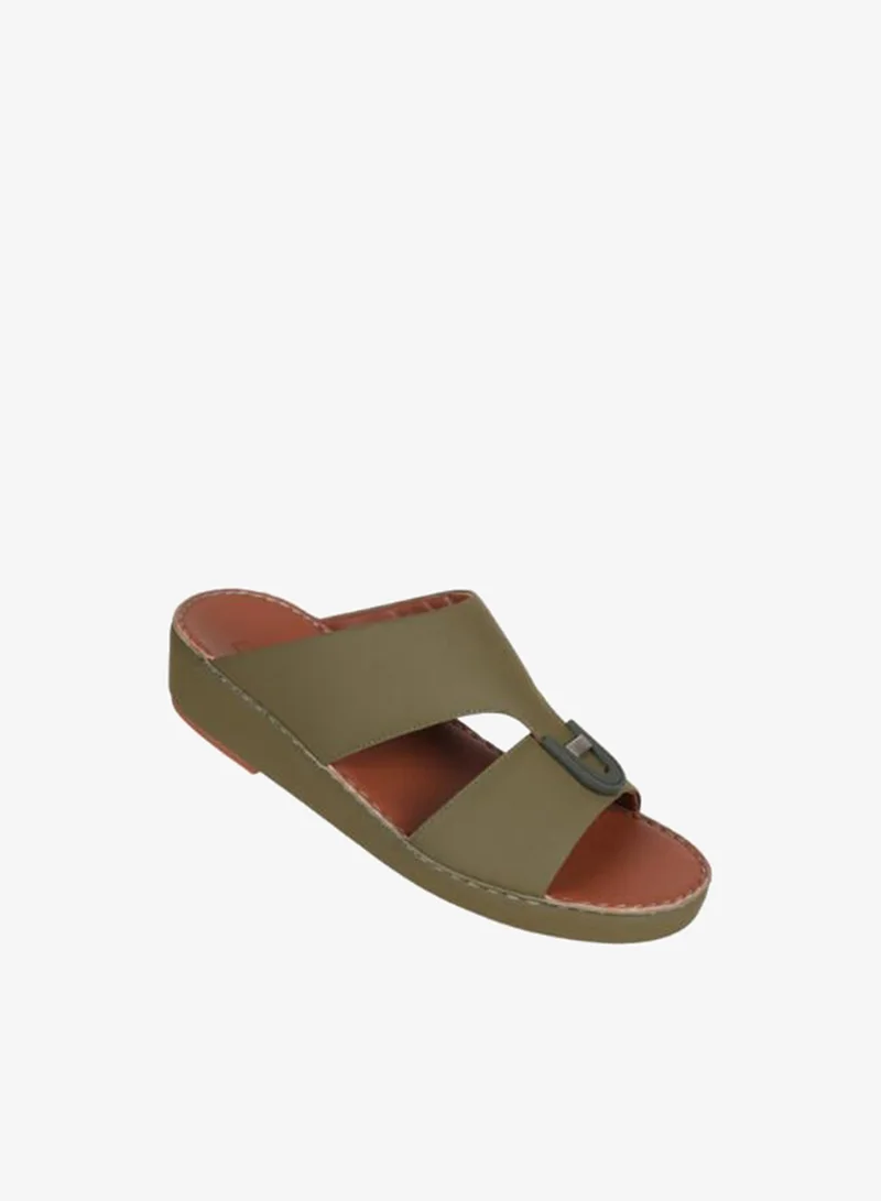 barjeel uno 008-3892 Barjeel Uno Boys Arabic Sandals BS 44 B Olive
