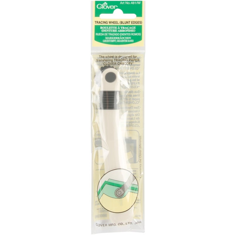 Clover Tracing Wheel Blunt Edge, #144, Beige