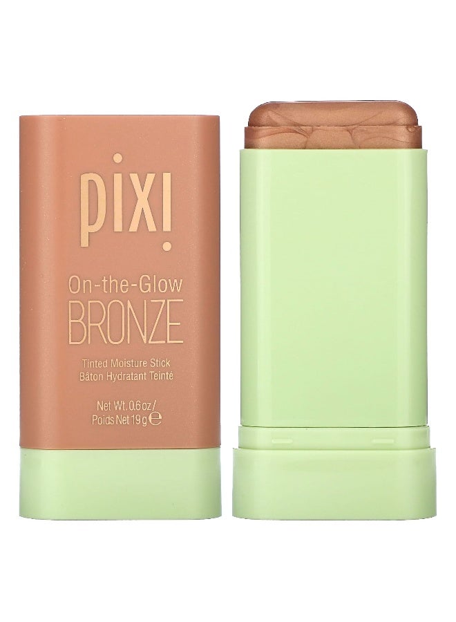pixi beauty Pixi Beauty, On-the-Glow Bronze, Tinted Moisture Stick, Soft Glow, 0.6 oz (19 g)  - Image 1