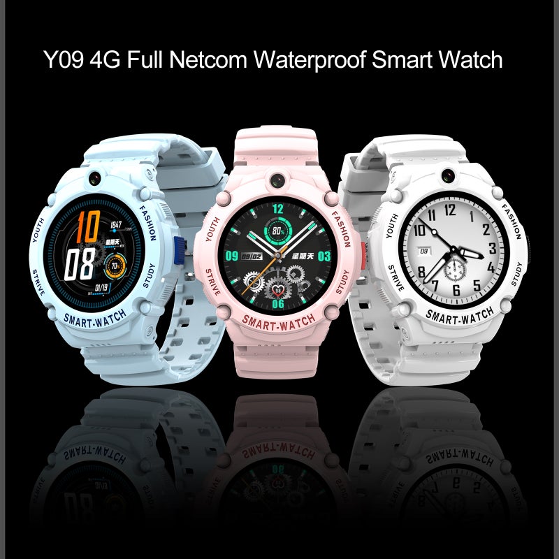 Y09 Kids Smartwatch with 4G Phone Call WiFi LBS GPS Tracker SOS Video Call Voice Chat Camera IP67 Waterproof Touchscreen Wristwatch Birthday Gift for Boys Girls Students - Image 3