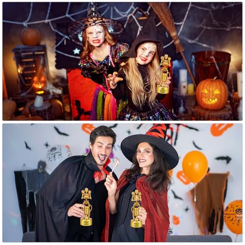 AORZIT 6 Pack Halloween Trophy Best Costume Trophy Skeleton Trophies, Halloween Trophy Awards for Kids Adults Halloween Party Prizes Contest Prizes Funny Trophy for Halloween Party Supplies - Image 5