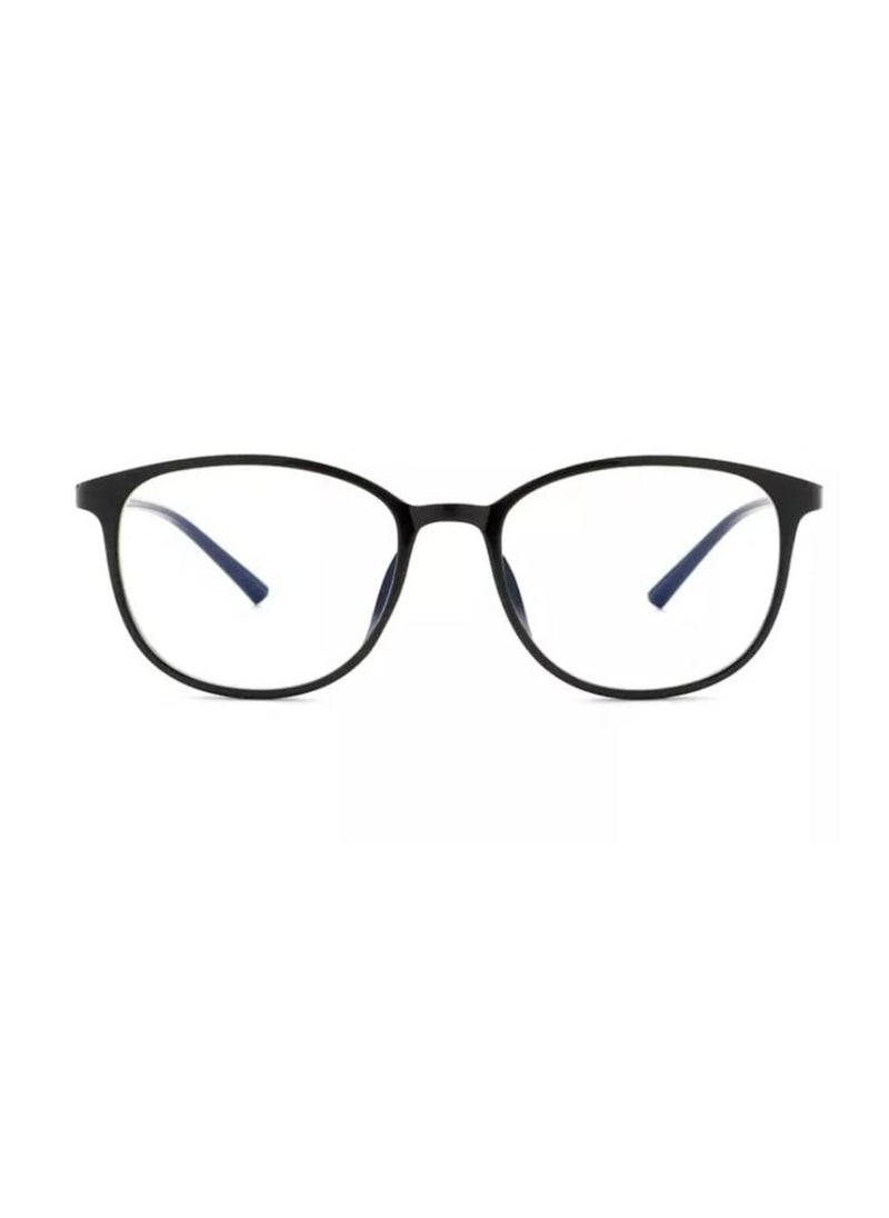 Spectacles - Anti Radiation Glasses Unisex Blue Out Matte Black - Image 1