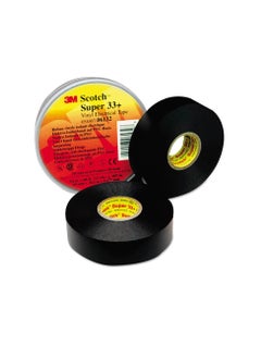 3M 3M 500-06132 Scotch Super 33+ Vinyl Electrical Tape, 3/4" Width, 66' Length  - Image 2