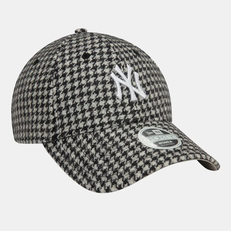 NEW ERA Women's MLB New York Yankees Houndstooth Collection 9FORTY Cap