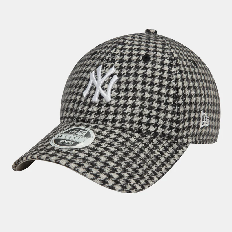 NEW ERA Women's MLB New York Yankees Houndstooth Collection 9FORTY Cap