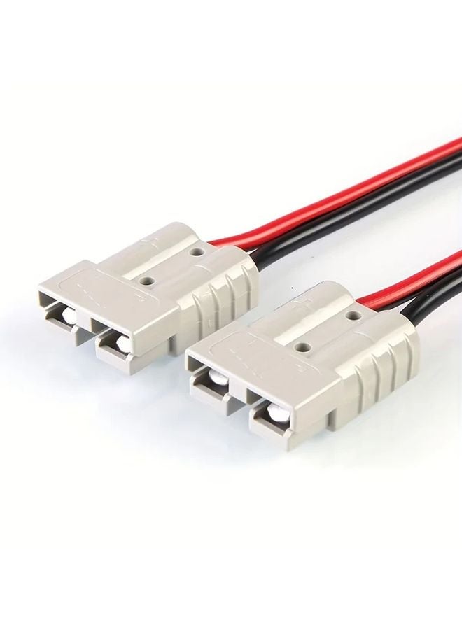 120A Anderson Connector Plug With 10AWG Full Copper Wire For Battery Boxes Forklift Charging Cable - Image 1
