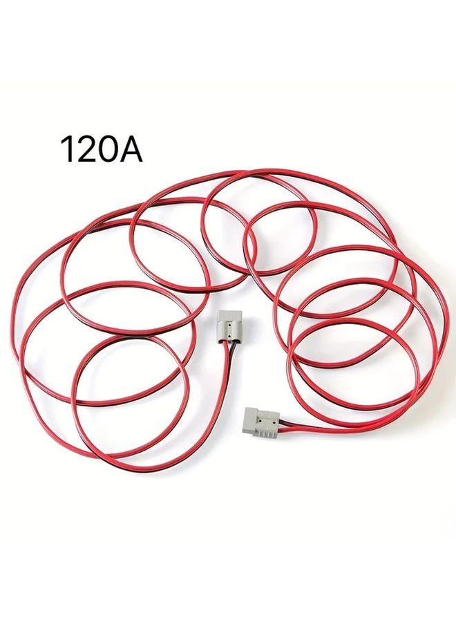 120A Anderson Connector Plug With 10AWG Full Copper Wire For Battery Boxes Forklift Charging Cable - Image 5