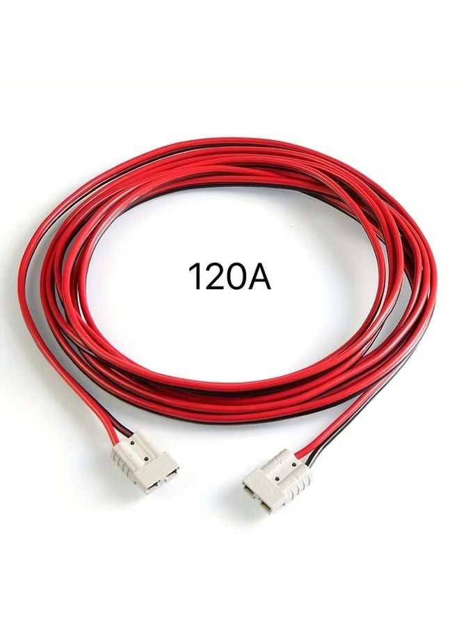120A Anderson Connector Plug With 10AWG Full Copper Wire For Battery Boxes Forklift Charging Cable - Image 2