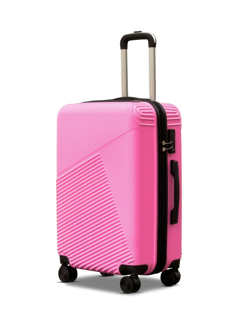 ZAAPPY Hard Shell Lightweight 24 Inch (20-25kg) Luggage, Smooth Wheels, Secured Locks - Image 1