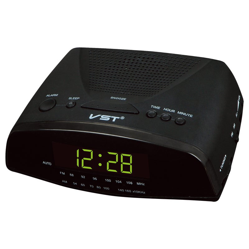 Dual-Channel Radio Digital Clock Plug-In Led Clock Multi-Function Desk Clock - Image 4
