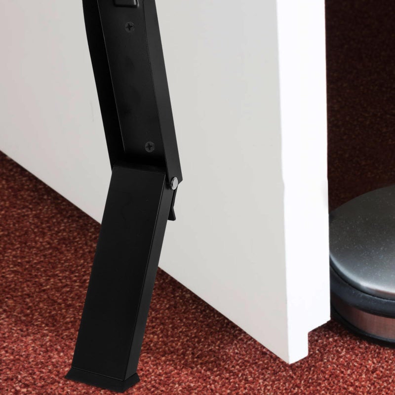 Magnetic Stainless Steel Door Stopper Adjustable Floor Holder Wind Protection Black - Image 5