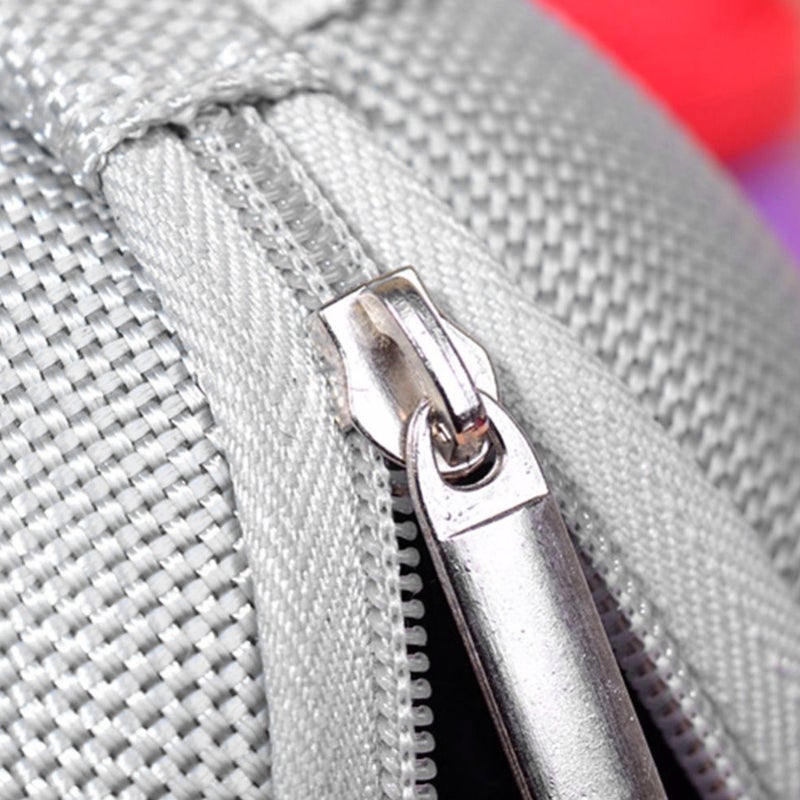 Travel Carry Portable Protective Zipper Hard Case Cover Bag Box Speaker (Gray) - Image 3