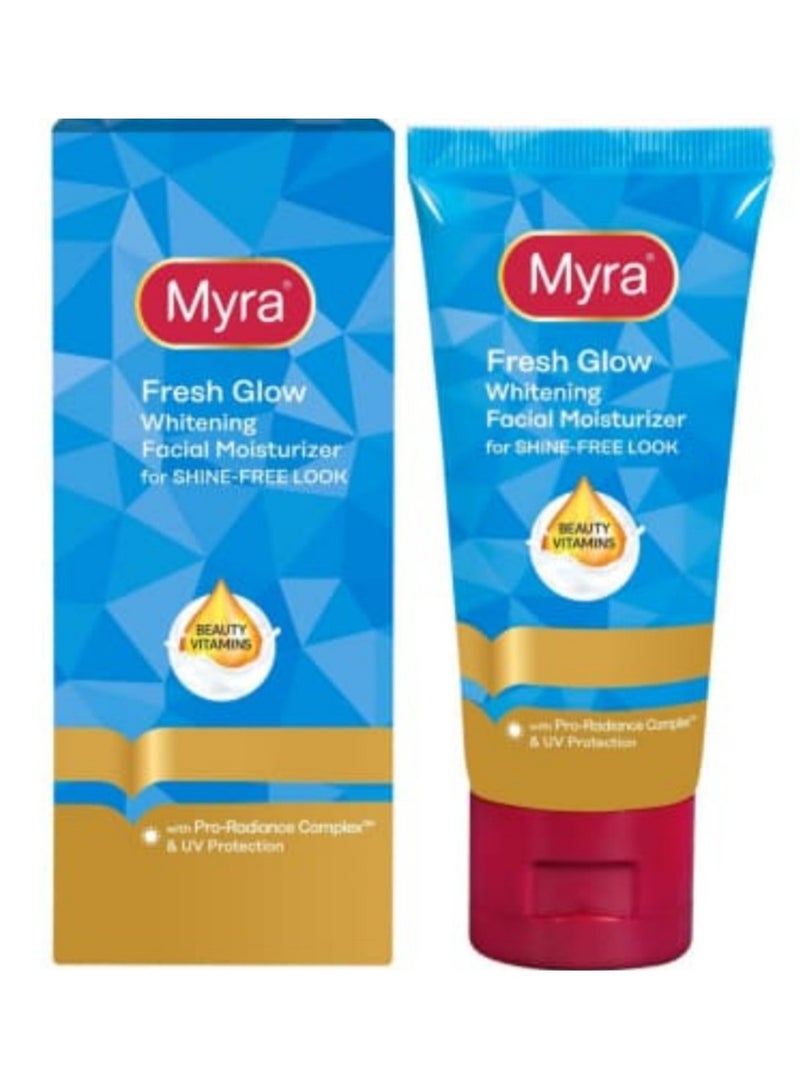 Myra Fresh Glow Whitening Facial Moisturizer 40ml - Image 1