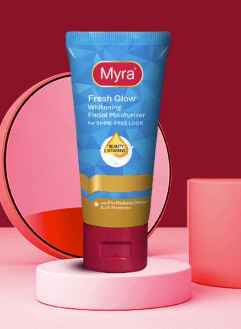 Myra Fresh Glow Whitening Facial Moisturizer 40ml - Image 5