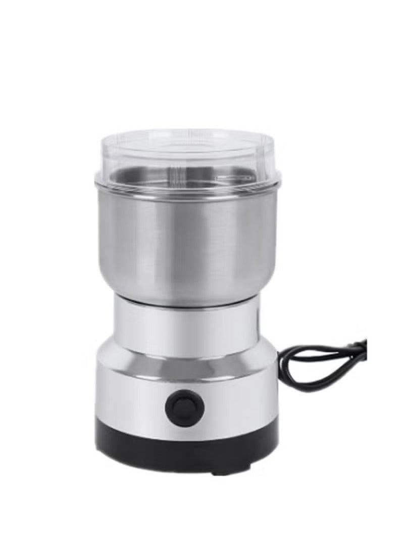 Arabest Coffee Grinder Electric, Mini Spice Grinder, 200W 10s Fast Grinding, Dry Grain Mill for Spices Seeds Rice Beans Seasonings, with Replacment Stainless Steel Blade (Silver)  - Image 5