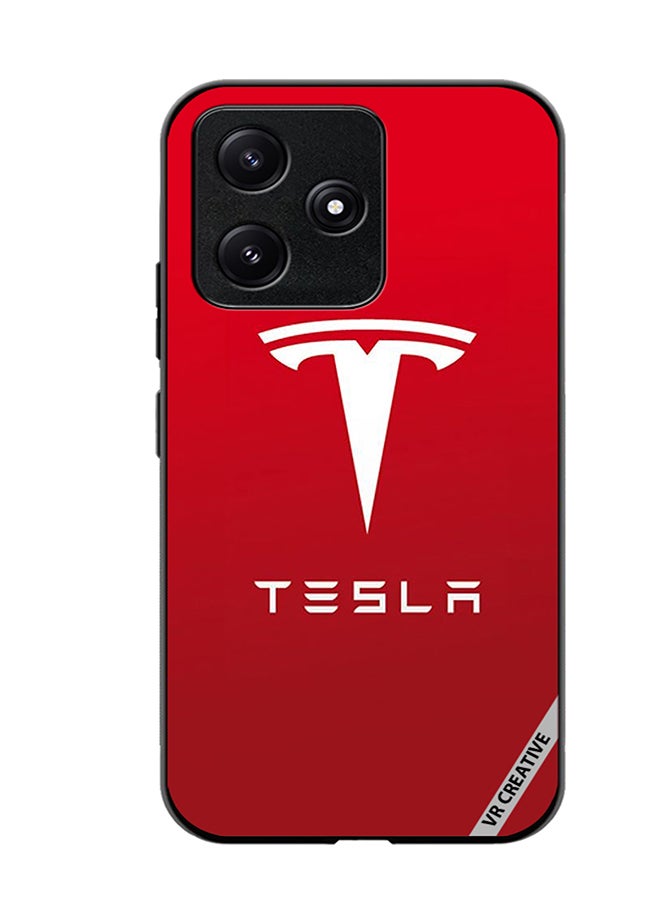VR CREATIVE Protective Case Cover For Xiaomi Poco M6 Pro 5G Tesla Design Multicolour - Image 1
