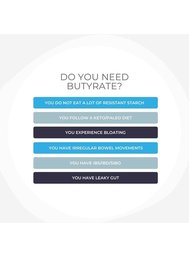 BodyBio بيوتيرات مع الكالسيوم والمغنيسيوم - يدعم الهضم الصحي، الأمعاء والميكروبيوم - إصلاح الأمعاء المتسربة - التحكم في الانتفاخ - استجابة التهاب صحية - وقود للأمعاء الصحية - 250 كبسولة - Image 5