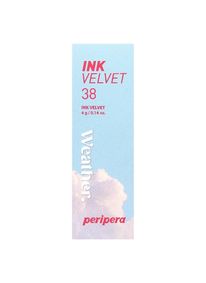Peripera Peripera, Ink Velvet Lip Tint, Weather, 38 Bright Pink, 0.14 oz (4 g)  - Image 2