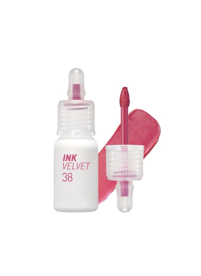 Peripera Peripera, Ink Velvet Lip Tint, Weather, 38 Bright Pink, 0.14 oz (4 g)  - Image 4