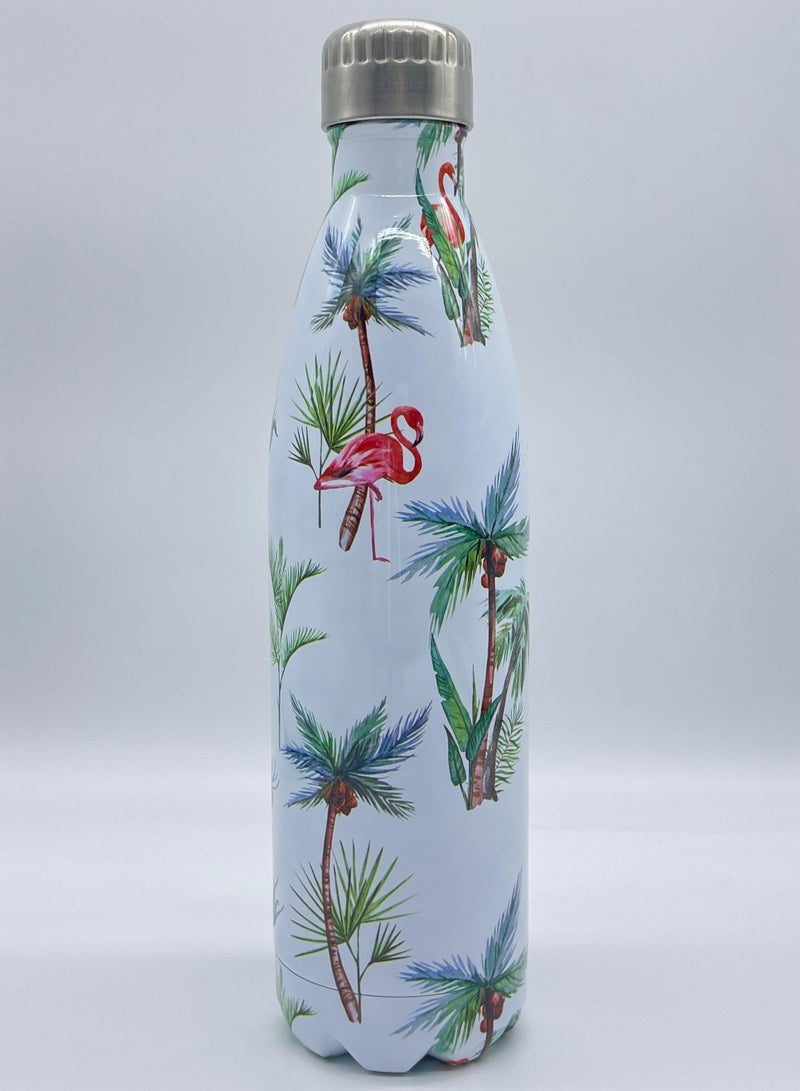 أو جي إس زجاجة مياه استانلس ستيل عازلة للبرودة 24 ساعة والحرارة 12 ساعة – أنيقة، محكمة الإغلاق وسهلة الحمل - Image 2