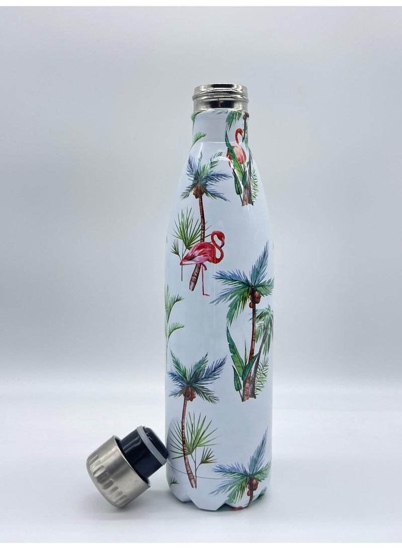 أو جي إس زجاجة مياه استانلس ستيل عازلة للبرودة 24 ساعة والحرارة 12 ساعة – أنيقة، محكمة الإغلاق وسهلة الحمل - Image 3