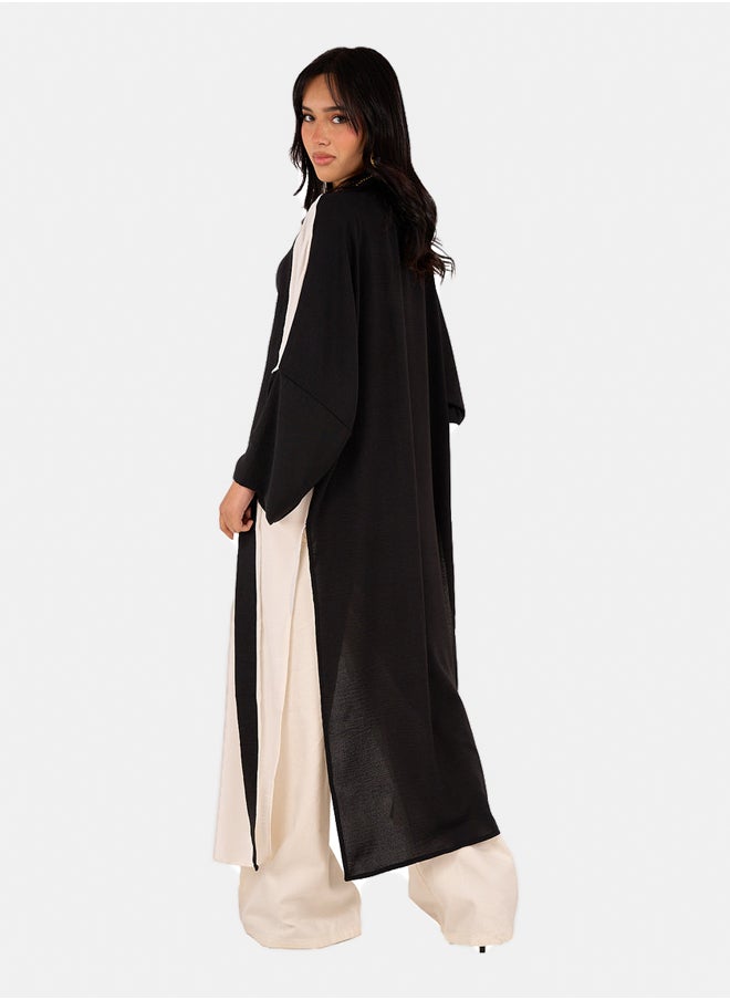Clue Dual-Tone Tencel Kimono  - Image 2