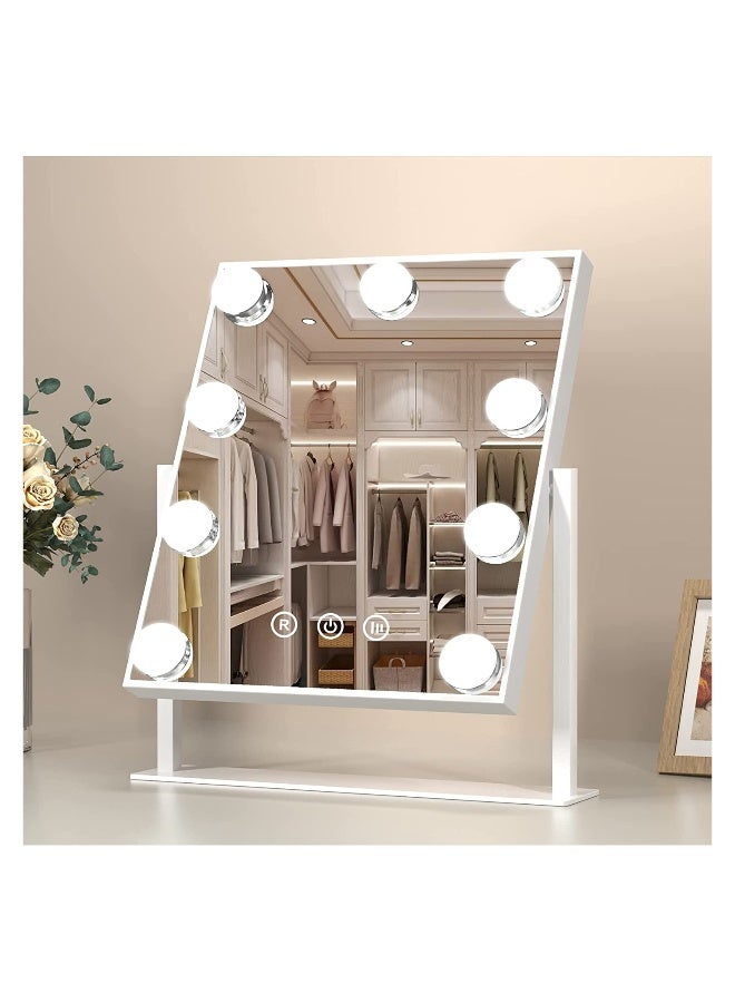 Generic Hollywood Vanity Mirror with Dimmable LED Bulbs 3 Color Modes and Touch Control  - Image 1
