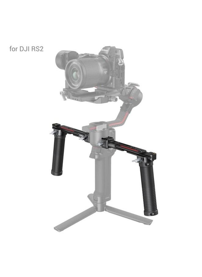 مقبض يد مزدوج SmallRig لـ DJI RS 2 / RSC 2 / RS 3 / RS 3 Pro 3027
