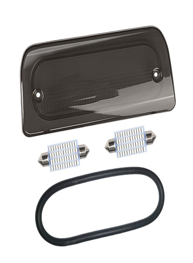 RAVSOFT 3rd Third Brake Light Lens Smoked Cover with Seal Gasket Extended Cab Only Compatible with 1994-2003 Chevy S10 GMC Sonoma 1997-2000 Isuzu Hombre High Mount Stop Lamp Assembly - Image 1