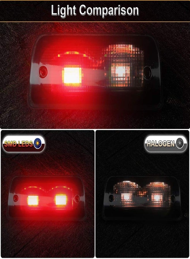 RAVSOFT 3rd Third Brake Light Lens Smoked Cover with Seal Gasket Extended Cab Only Compatible with 1994-2003 Chevy S10 GMC Sonoma 1997-2000 Isuzu Hombre High Mount Stop Lamp Assembly - Image 4