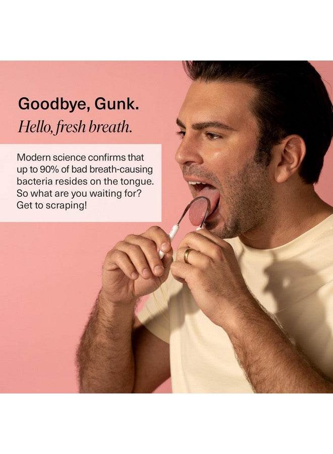 Boka Tongue Scraper for Adults & Kids with Case - Stainless Steel Tongue Cleaner w/Linen Travel Pouch - Stocking stuffers, Scrubber to Remove Tongue Buildup and Freshen Breath (Pack of 1) - Image 5