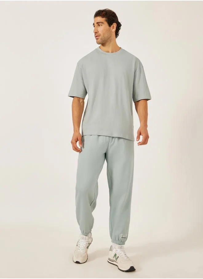 Styli Basic Crew Neck Oversized T-Shirt